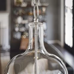 Kenroy Capri 1-Light Pendant In Brushed Nickel 14 Kenroy Capri 1-Light Pendant In Brushed Nickel -Kenroy Store 63690135 5