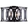 Kenroy Prince 3-Light Flush Mount In Oil Rubbed Bronze 1 Kenroy Prince 3-Light Flush Mount In Oil Rubbed Bronze -Kenroy Store 63690374 1