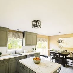 Kenroy Prince 3-Light Flush Mount In Oil Rubbed Bronze 17 Kenroy Prince 3-Light Flush Mount In Oil Rubbed Bronze -Kenroy Store 63690374 7