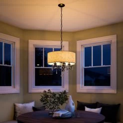 Kenroy Lucille 5-Light Chandelier In Oil Rubbed Bronze 17 Kenroy Lucille 5-Light Chandelier In Oil Rubbed Bronze -Kenroy Store 63690424 8