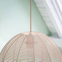 Kenroy Noel 1-Light Pendant In Natural Tan -Kenroy Store 63690556 3