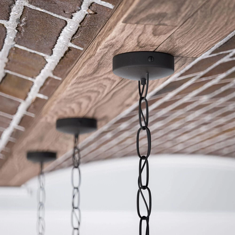 Kenroy Meza 1-Light Pendant In Antique Black 5 Kenroy Meza 1-Light Pendant In Antique Black - Image 3