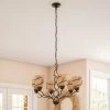 Kenroy Twigs 6-Light Chandelier In Bronze