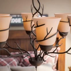 Kenroy Twigs 6-Light Chandelier In Bronze -Kenroy Store 63690986 3