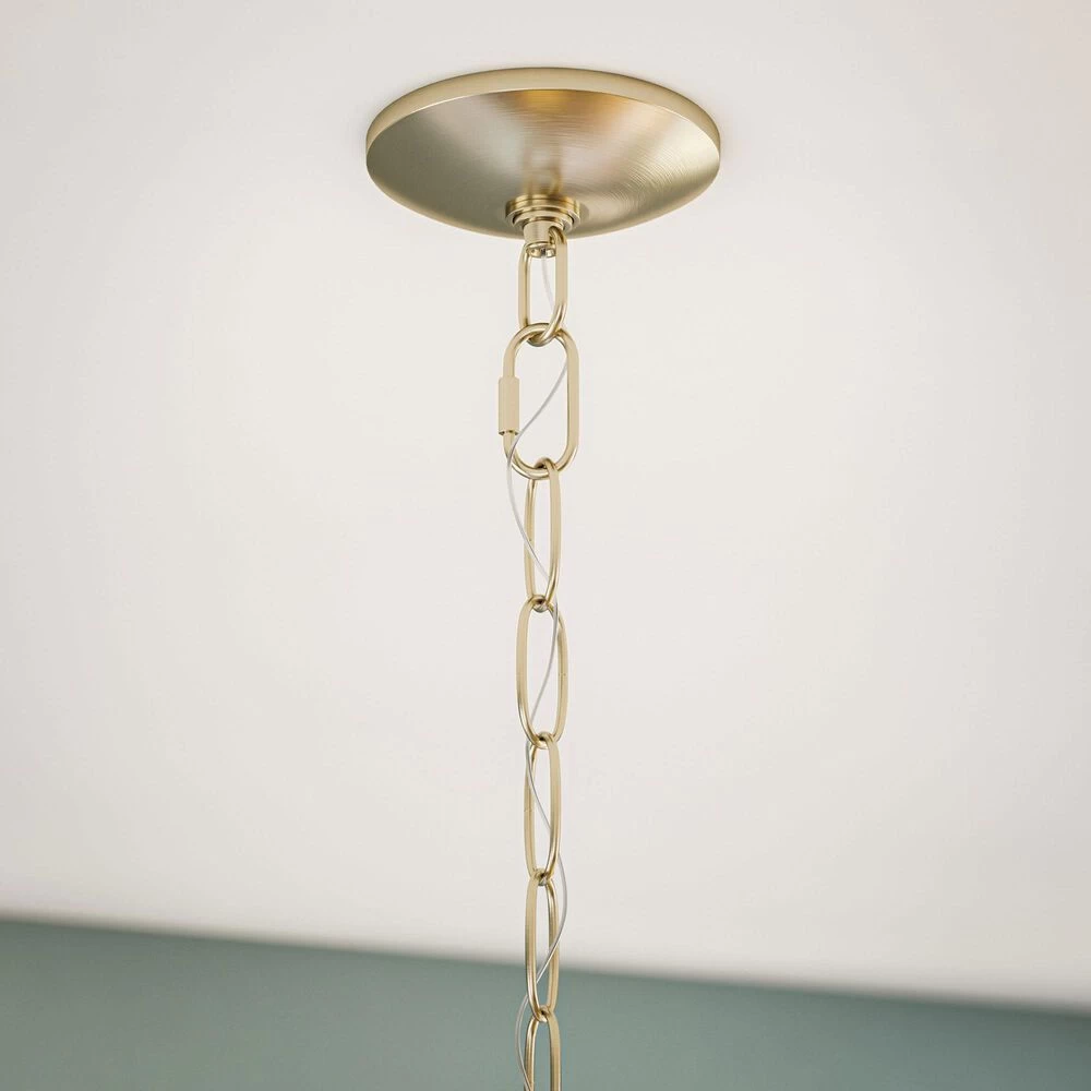Kenroy Capri 1-Light Mini Pendant In Antique Brass 6 Kenroy Capri 1-Light Mini Pendant In Antique Brass - Image 4