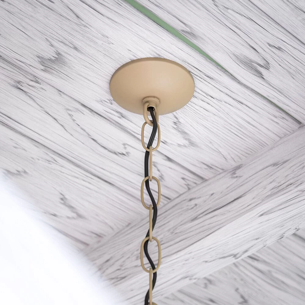 Kenroy Seagrass 1-Light Pendant In Tan 6 Kenroy Seagrass 1-Light Pendant In Tan - Image 4