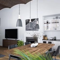 Kenroy Meza 1-Light Small Pendant In Antique Black -Kenroy Store 63691307 5