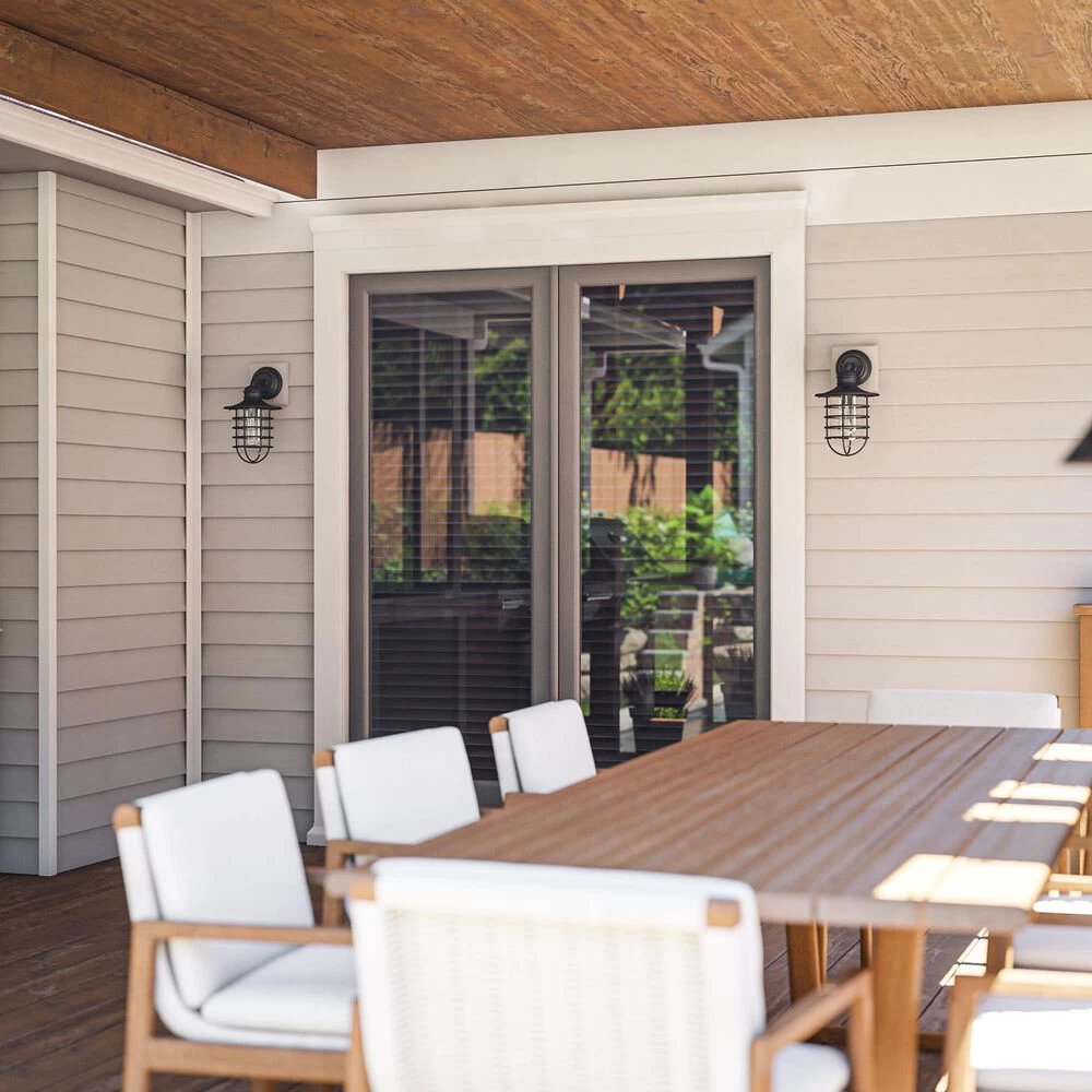 Kenroy Eli 1-Light Lantern In Sandy Black 7 Kenroy Eli 1-Light Lantern In Sandy Black - Image 5