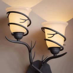 Kenroy Twigs 2-Light Wall Sconce In Blackened Bronze -Kenroy Store 63691471 4