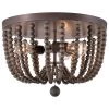 Kenroy Dumas 3-Light Flush Mount In Golden Bronze -Kenroy Store 63691547 1