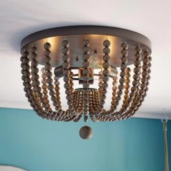 Kenroy Dumas 3-Light Flush Mount In Golden Bronze -Kenroy Store 63691547 2