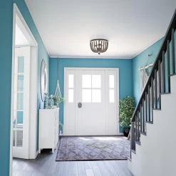 Kenroy Dumas 3-Light Flush Mount In Golden Bronze -Kenroy Store 63691547 6