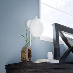 Kenroy Ash 1-Light Wall Sconce In Matte White 14 Kenroy Ash 1-Light Wall Sconce In Matte White -Kenroy Store 63691877 6