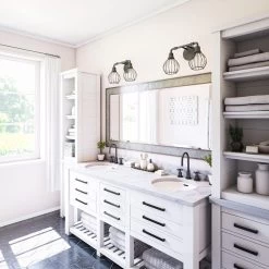 Kenroy Cagney 2-Light Vanity In Black 15 Kenroy Cagney 2-Light Vanity In Black -Kenroy Store 63691885 6