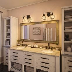 Kenroy Cagney 2-Light Vanity In Black 17 Kenroy Cagney 2-Light Vanity In Black -Kenroy Store 63691885 8