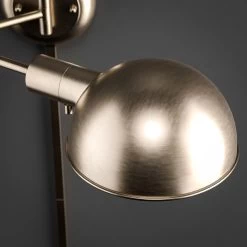 Kenroy Frye Wall Swing Arm Lamp In Antique Nickel -Kenroy Store 63691893 3