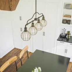 Kenroy Cagney 4-Light Island In Black -Kenroy Store 63692321 5