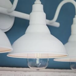 Kenroy Dale 3-Light Vanity In White 14 Kenroy Dale 3-Light Vanity In White -Kenroy Store 63692347 5