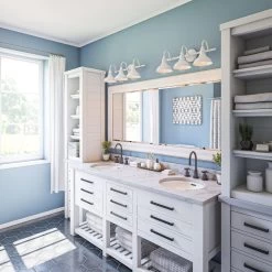 Kenroy Dale 3-Light Vanity In White 15 Kenroy Dale 3-Light Vanity In White -Kenroy Store 63692347 6