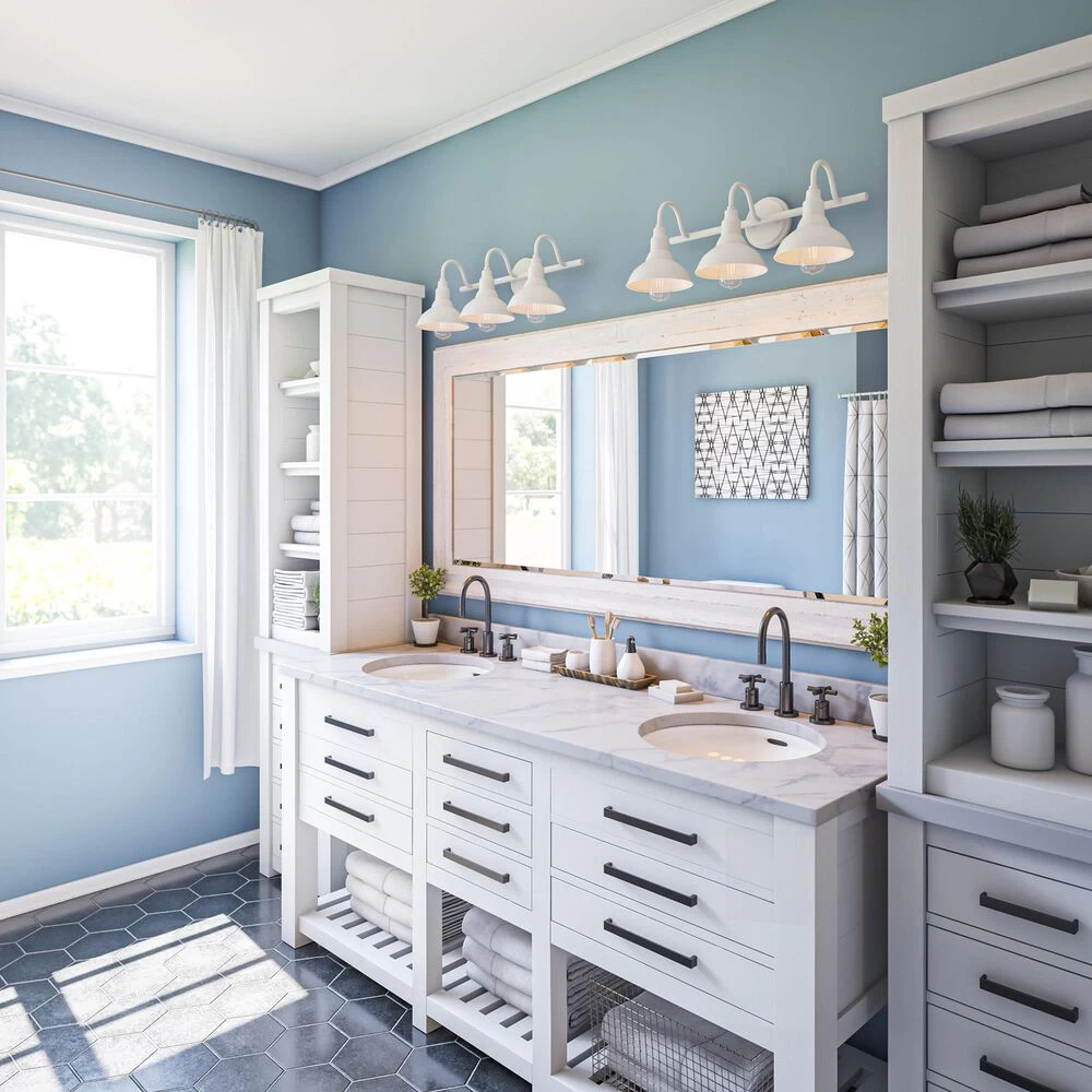 Kenroy Dale 3-Light Vanity In White 8 Kenroy Dale 3-Light Vanity In White - Image 6