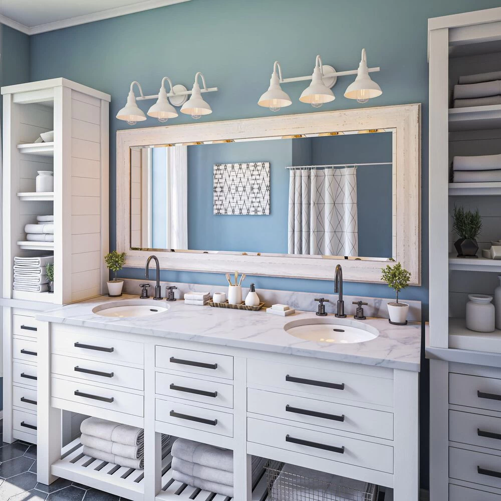 Kenroy Dale 3-Light Vanity In White 9 Kenroy Dale 3-Light Vanity In White - Image 7