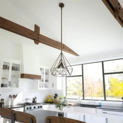 Kenroy Pyramid 3-Light Pendant In Vintage Copper -Kenroy Store 63692362 9