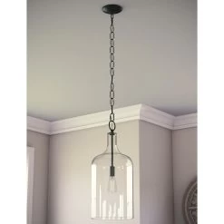 Kenroy Capri 1-Light Pendant In Blackened Oil Rubbed Bronze -Kenroy Store 63692396 2
