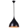 Kenroy Landon 1-Light Pendant In Matte Black -Kenroy Store 63692578 1