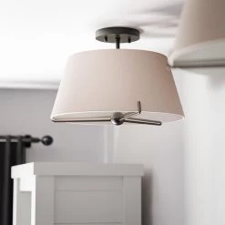 Kenroy Rochelle 3-Light Semi Flush In Bronze -Kenroy Store 63692636 4