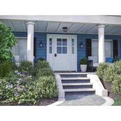 Kenroy Dural 1-Light Flush Mount In Black -Kenroy Store 63692735 8