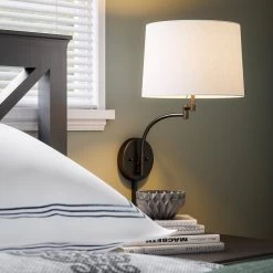 Kenroy Seven Wall Swing Arm Lamp In Oil Rubbed Bronze -Kenroy Store 63692768 5