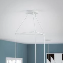 Kenroy Ash 3-Light Pendant In Matte White 11 Kenroy Ash 3-Light Pendant In Matte White -Kenroy Store 63692834 3