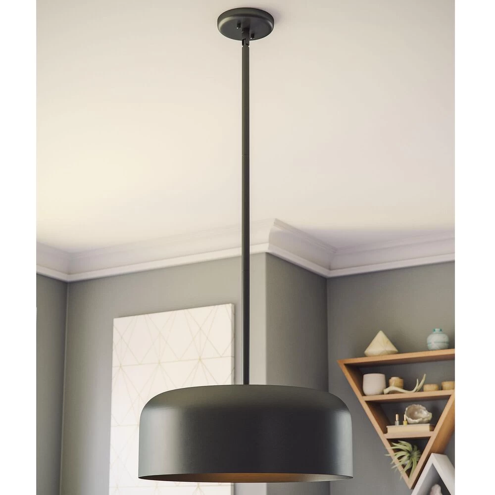 Kenroy Porter 2-Light Pendant In Matte Black 4 Kenroy Porter 2-Light Pendant In Matte Black - Image 2