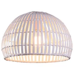 Kenroy Moon 1-Light Flush Mount In White