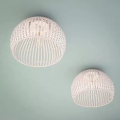 Kenroy Moon 1-Light Flush Mount In White -Kenroy Store 63693147 5