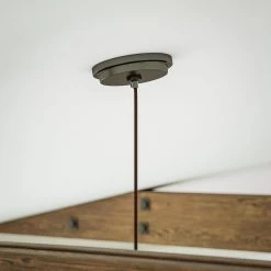 Kenroy Nautilus 1-Light Mini Pendant In Antique Bronze And Nickel -Kenroy Store 63693154 3