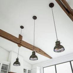 Kenroy Nautilus 1-Light Mini Pendant In Antique Bronze And Nickel -Kenroy Store 63693154 6