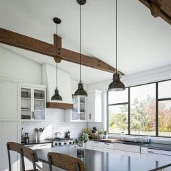 Kenroy Nautilus 1-Light Mini Pendant In Antique Bronze And Nickel -Kenroy Store 63693154 7