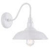 Kenroy Dale 1-Light Lantern In Matte White