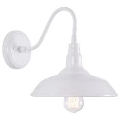Kenroy Dale 1-Light Lantern In Matte White