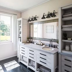 Kenroy Dale 3-Light Vanity In Sand Black 15 Kenroy Dale 3-Light Vanity In Sand Black -Kenroy Store 63693469 6