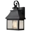 Kenroy Nelson 1-Light Lantern In Sandy Black -Kenroy Store 63693618 1