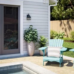 Kenroy Nelson 1-Light Lantern In Sandy Black -Kenroy Store 63693618 4