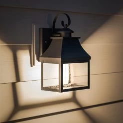 Kenroy Nelson 1-Light Lantern In Sandy Black -Kenroy Store 63693618 6