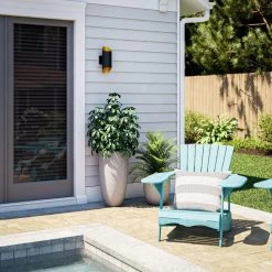 Kenroy Quinn 2-Light LED Lantern In Matte Black -Kenroy Store 63693667 4