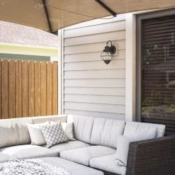 Kenroy Hatteras 1-Light Medium Outdoor Wall Lantern In Black 11 Kenroy Hatteras 1-Light Medium Outdoor Wall Lantern In Black -Kenroy Store 63693675 3