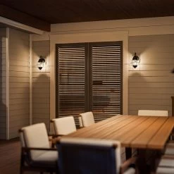 Kenroy Hatteras 1-Light Medium Outdoor Wall Lantern In Black 15 Kenroy Hatteras 1-Light Medium Outdoor Wall Lantern In Black -Kenroy Store 63693675 7