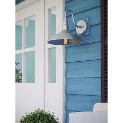 Kenroy Dale 1-Light Wall Lantern In Galvanized -Kenroy Store 63693931 3