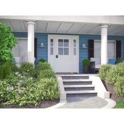 Kenroy Dale 1-Light Wall Lantern In Galvanized -Kenroy Store 63693931 8