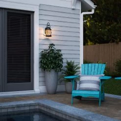 Kenroy Beacon 1-Light Outdoor Wall Lantern In Blackened Gilded Copper -Kenroy Store 63694350 5